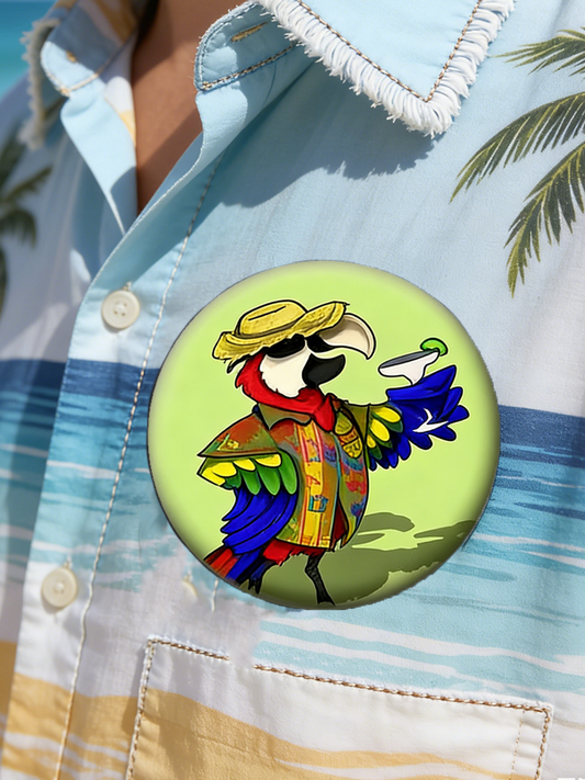 Unisex Day Brooch