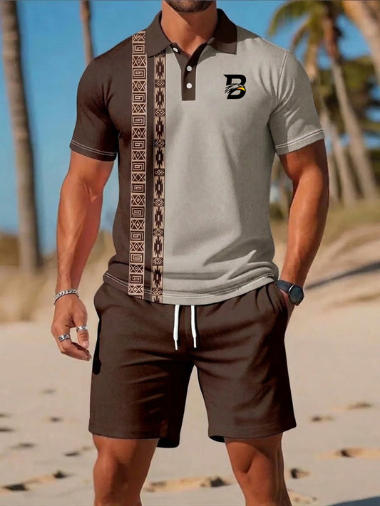 Men's Casual Business Short-sleeved Suit