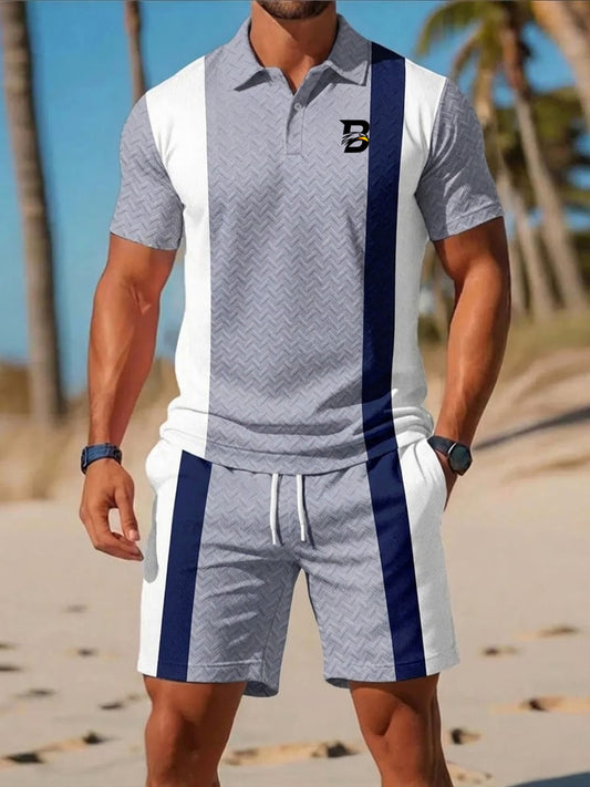 Men's Casual Business Short-sleeved Suit