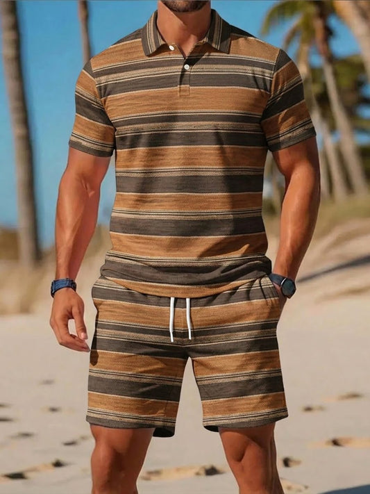 Men's Casual Business Short-sleeved Suit