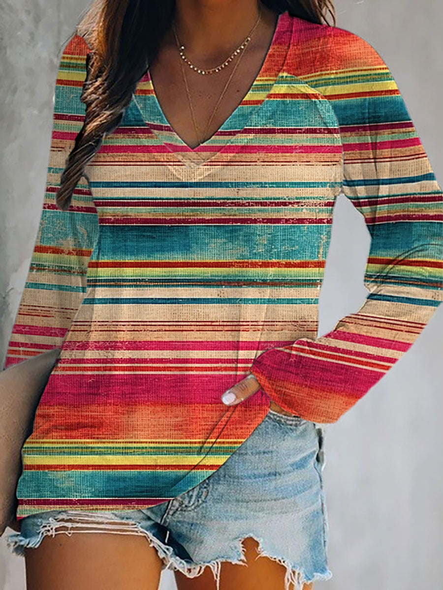 Women's Cinco de Mayo Print Casual T-Shirt