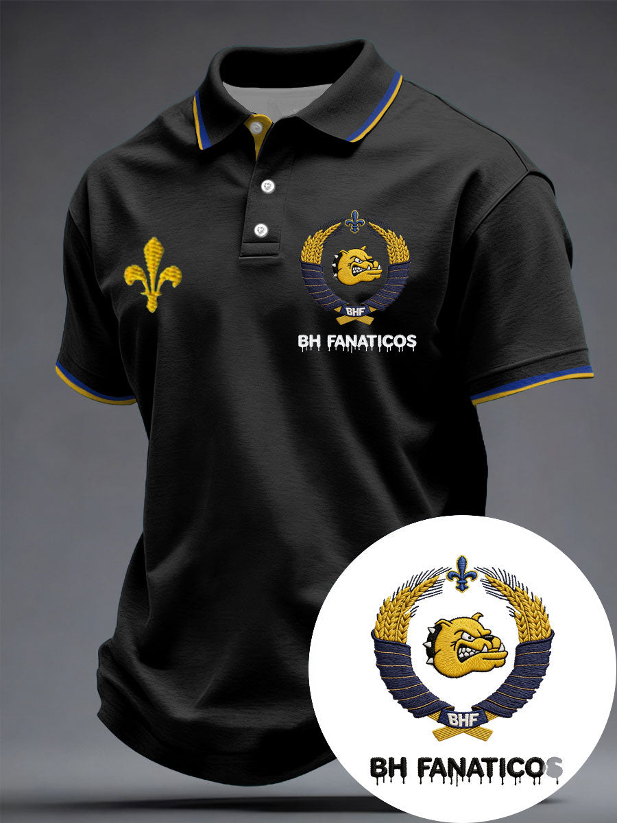 Men's Bosnia Football Lover ZMAJEVI Printed Casual Tops