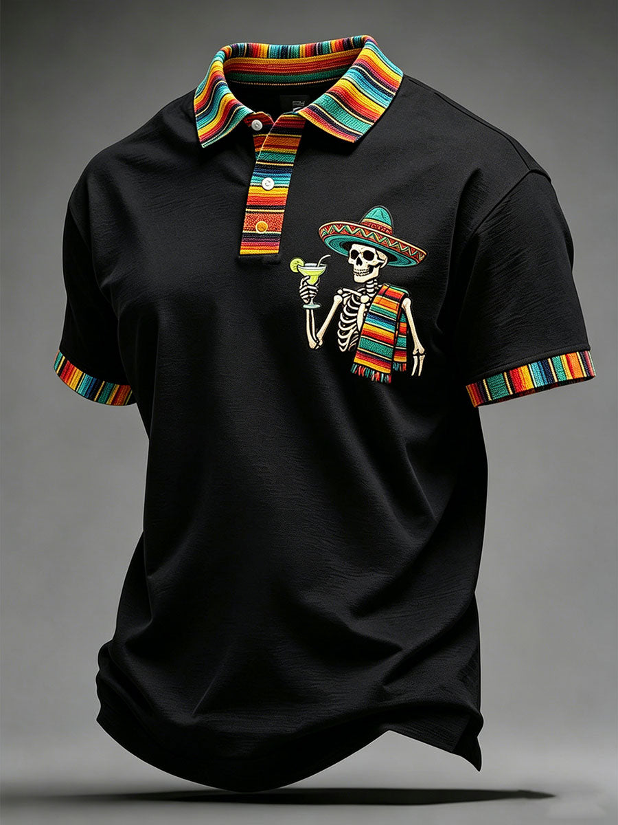 Men's Cinco de Mayo Print Casual Shirt