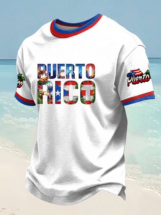 Men's Puerto Rico Printed T-shirt