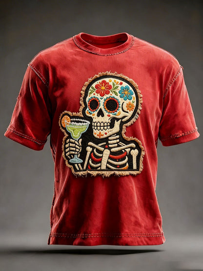 Men's Cinco de Mayo Printed Casual T-Shirt