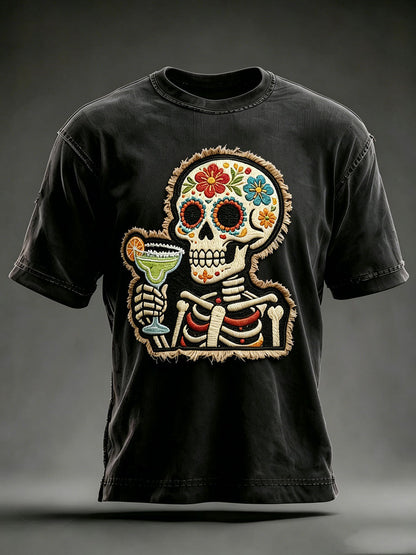 Men's Cinco de Mayo Printed Casual T-Shirt