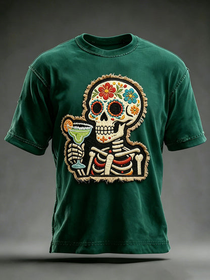 Men's Cinco de Mayo Printed Casual T-Shirt