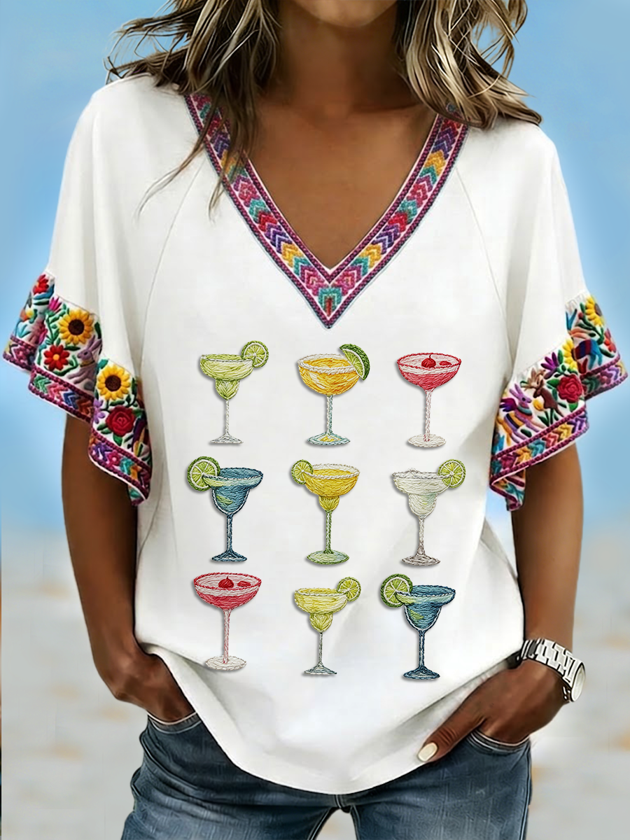 Women' sMargaret Hang Shot Short Sleeve T-Shirt