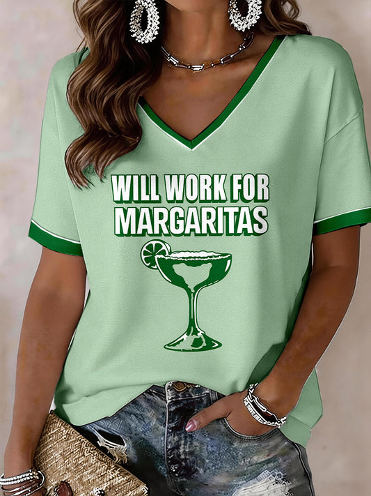 Women's Cinco de Mayo V-Neck T-Shirt