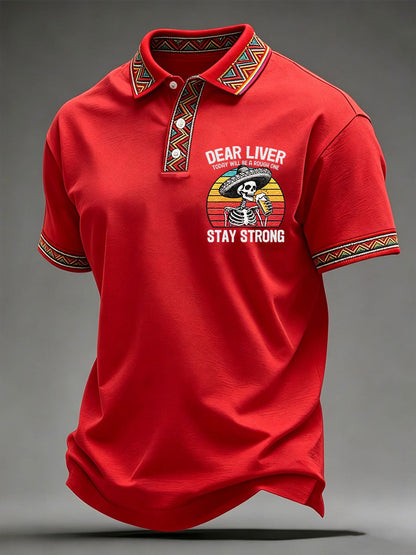 Men's Cinco de Mayo Printed Casual T-Shirt
