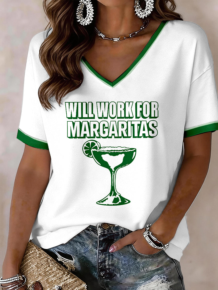 Women's Cinco de Mayo V-Neck T-Shirt