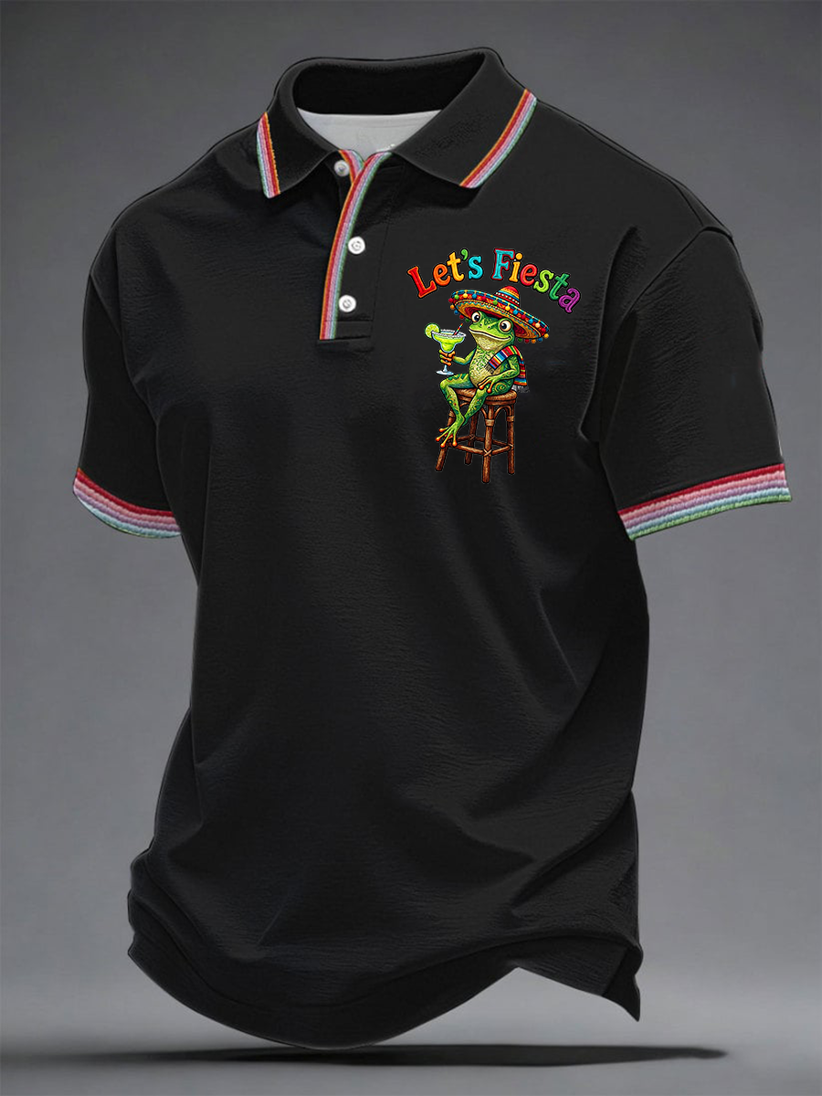 Men's MEX Cinco De Mayo Let's Fiesta Shirt