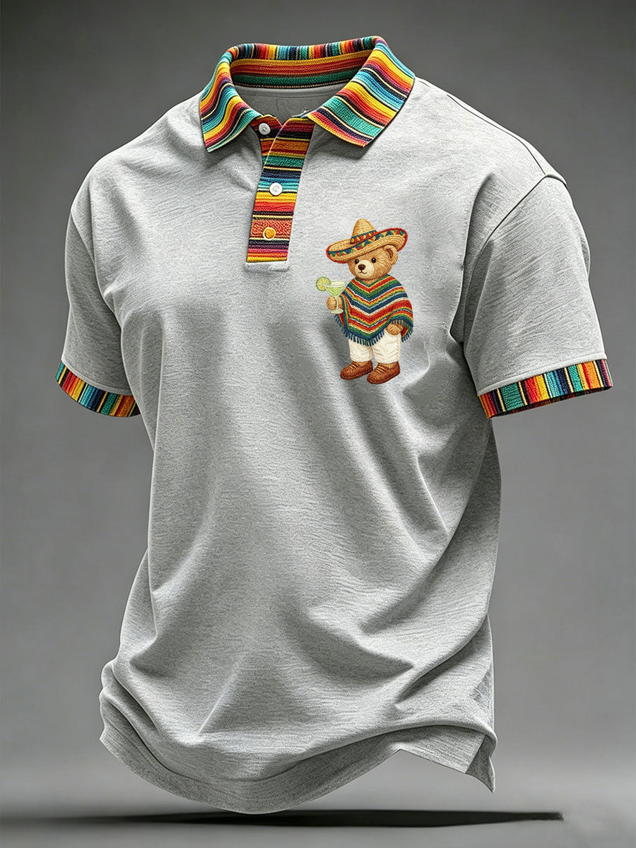 Men's Cinco de Mayo Printed Casual T-Shirt