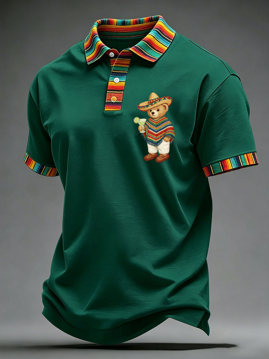 Men's Cinco de Mayo Printed Casual T-Shirt