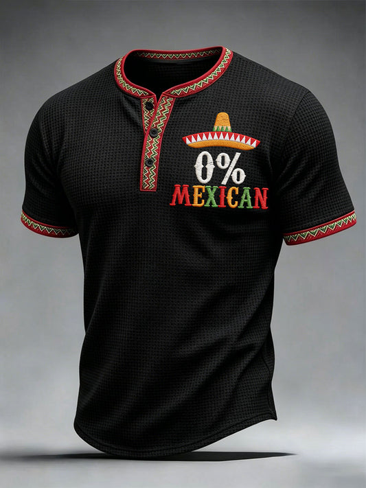 Men's Cinco de Mayo Waffle Tops
