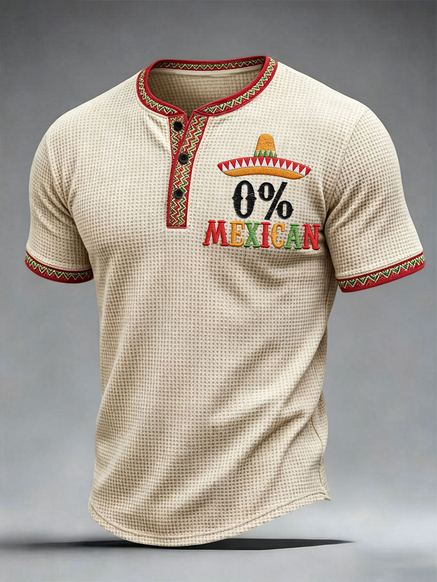 Men's Cinco de Mayo Waffle Tops