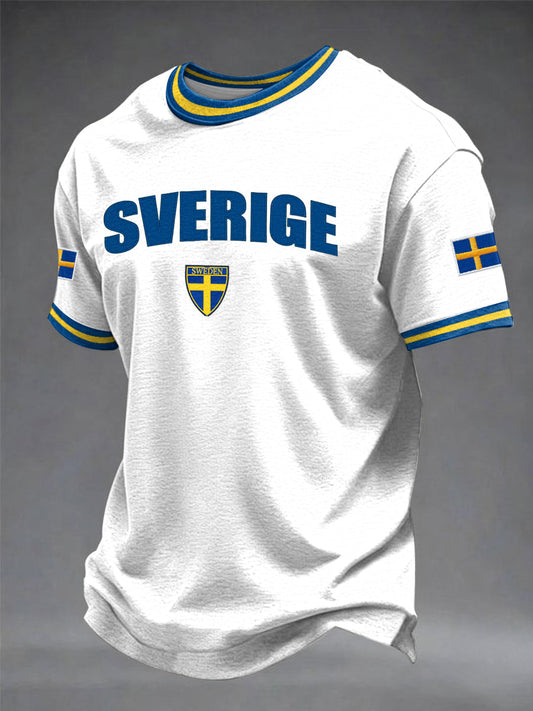 Men's Swedish Printed T-shirt
