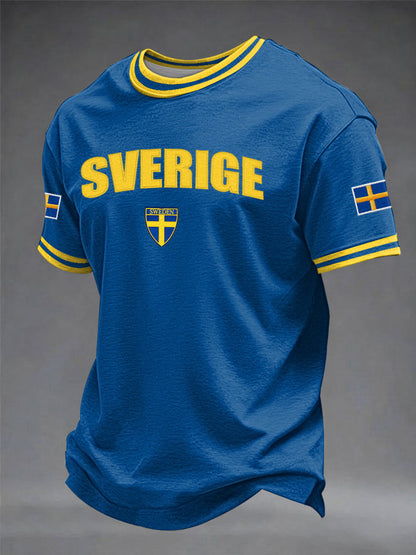 Men's Swedish Printed T-shirt
