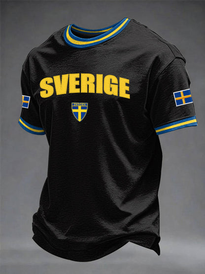 Men's Swedish Printed T-shirt