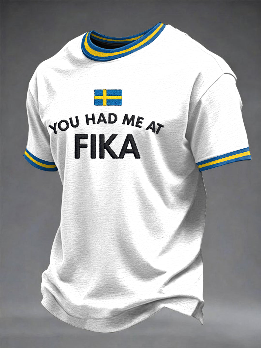 Men's Swedish Printed T-shirt