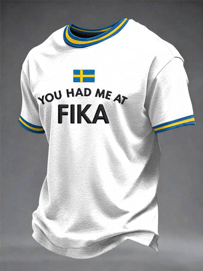 Men's Swedish Printed T-shirt