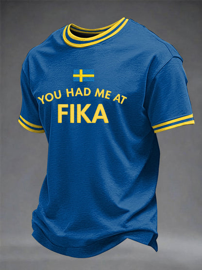 Men's Swedish Printed T-shirt