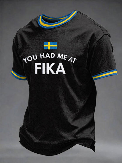 Men's Swedish Printed T-shirt