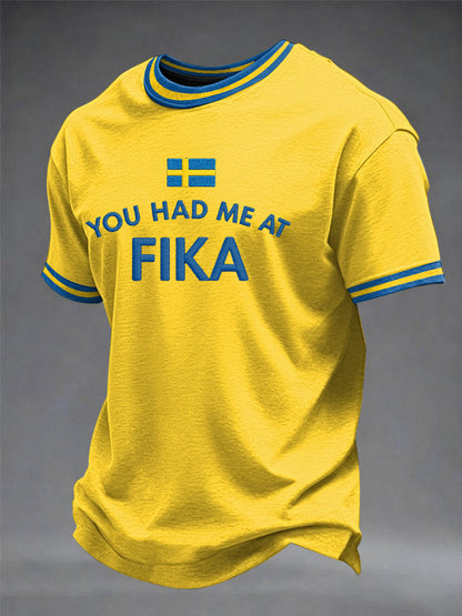 Men's Swedish Printed T-shirt
