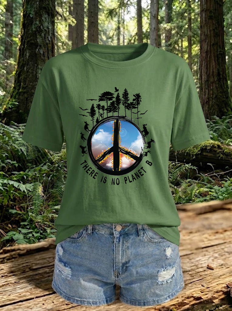 Women's There Is No Planet B Printed T-shirt