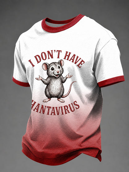 Men's Hanta Awareness Funny Short Sleeves T-Shirt