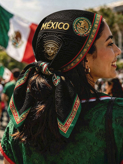 Unisex Mexico Football Lover Art Printed Bandana