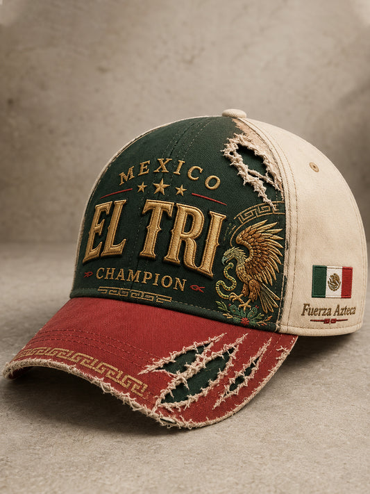Unisex Mexican Soccer Match Cheering Art Print Hat