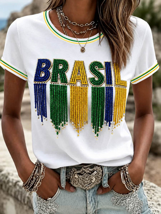 Women's short-sleeved T-shirt