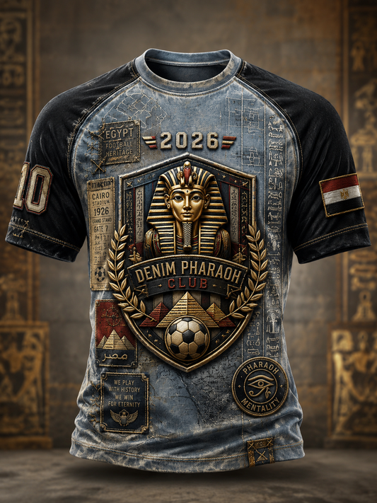 Men's Egyptian Football Short Sleeve T-Shirt