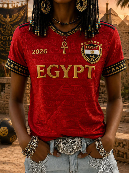 Women's 2026 Egypt Football T-Shirts
