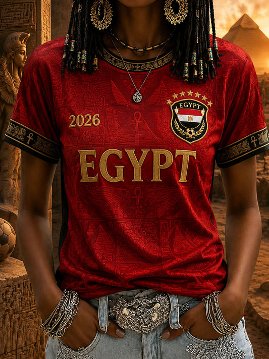 Women's 2026 Egypt Football T-Shirts