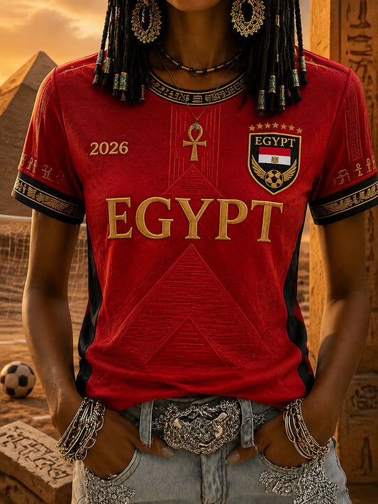 Women's 2026 Egypt Football T-Shirts