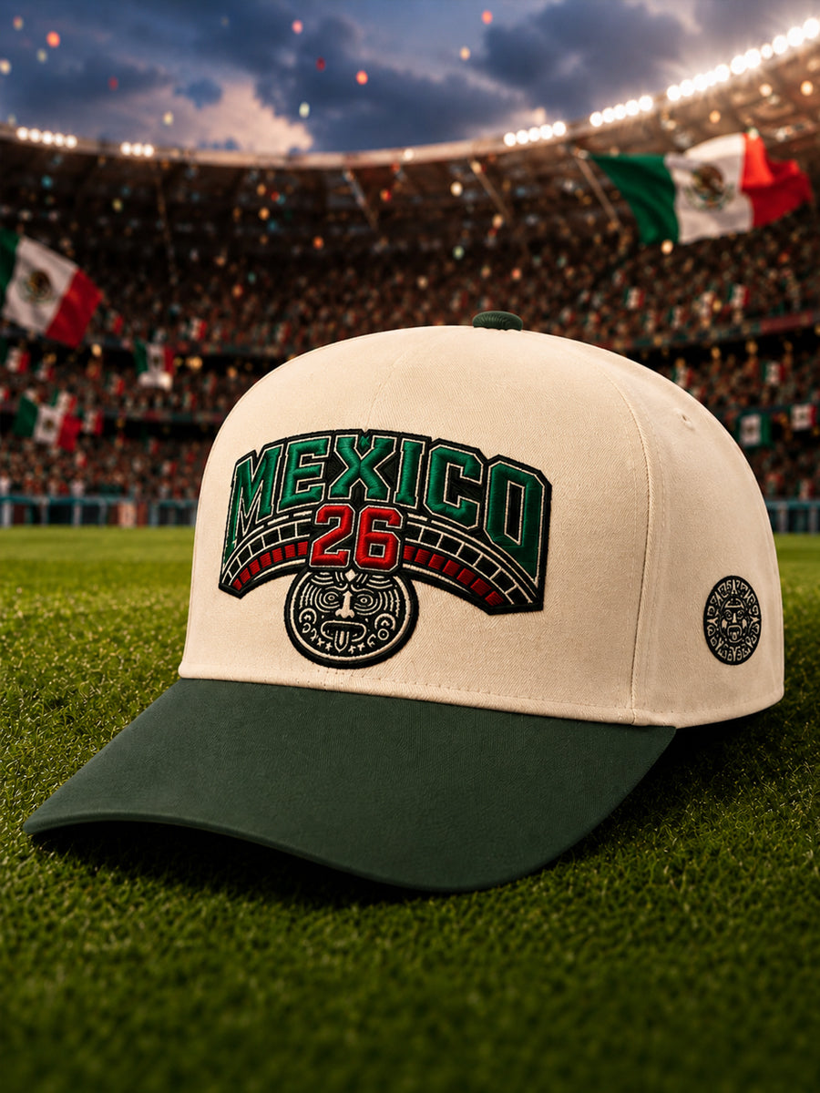 Unisex Mexico Football Lover Art Printed Hat
