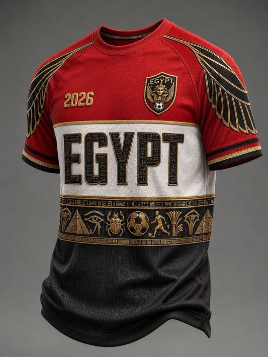 Men's Egyptian Football Short Sleeve T-Shirt