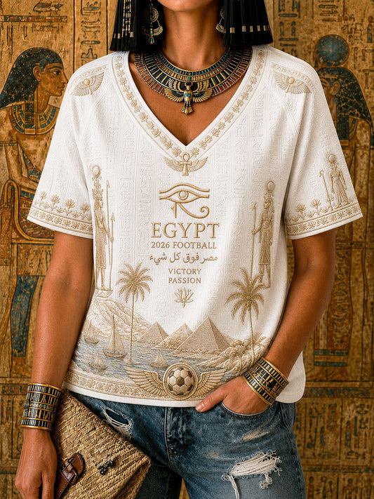 Women's 2026 Egypt Football T-Shirts
