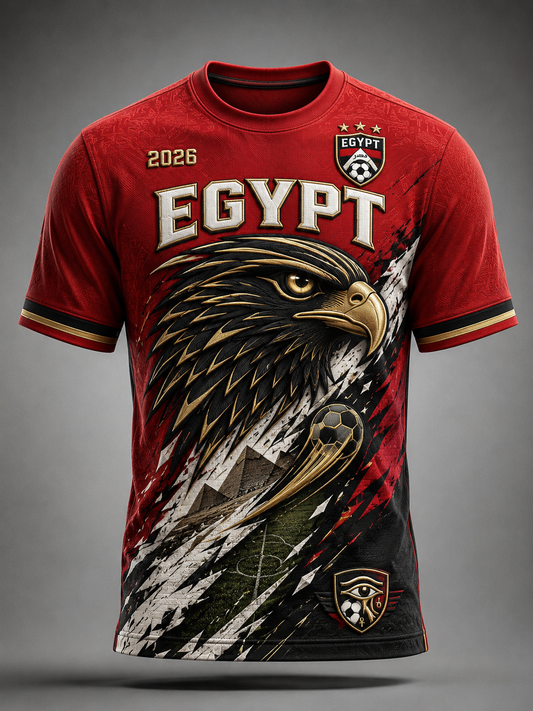 Men's Egyptian Football Short Sleeves T-Shirt