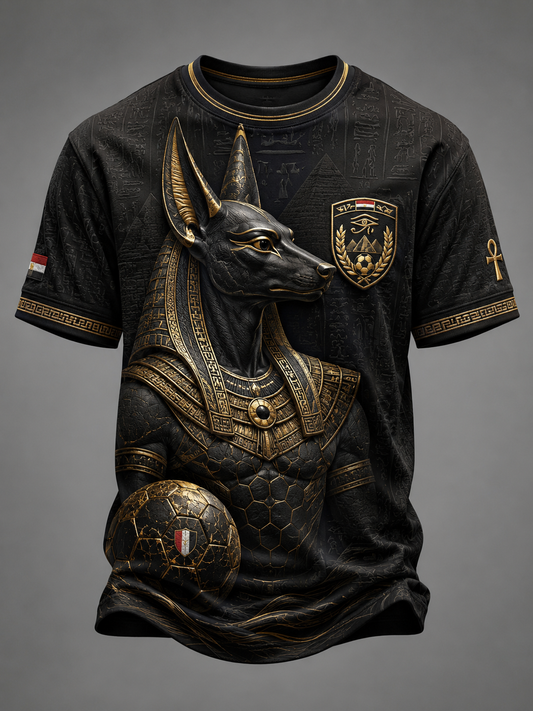 Men's Egyptian Football Short Sleeves T-Shirt