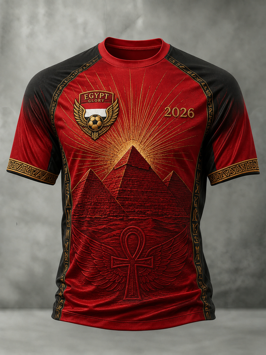 Men's Egyptian Football Short Sleeve T-Shirt