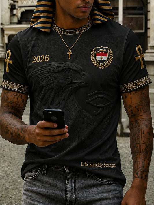 Men's Egyptian Football Horus T-Shirts