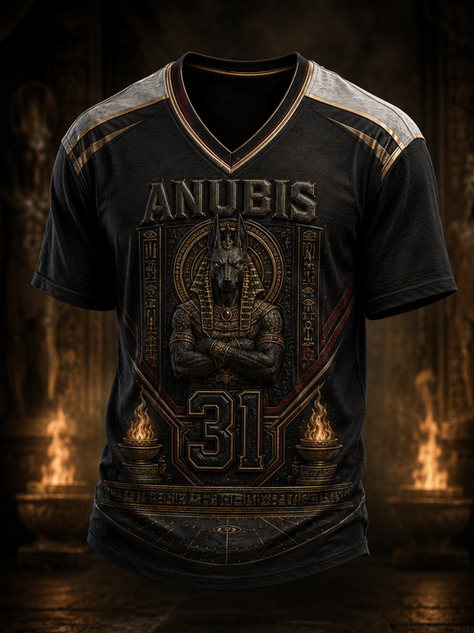 Men's Egyptian Football V-Neck T-Shirt