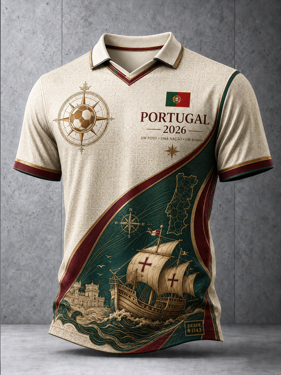 Retro 2026 Portugal Soccer T-Shirt