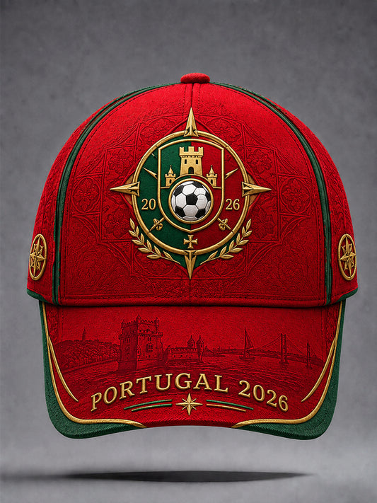 Unisex 2026 Portugal Soccer Classic Baseball Cap