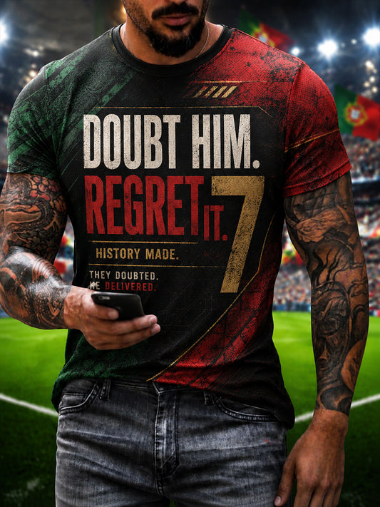 Men's Portugal Football Legend Graphic T-shirt