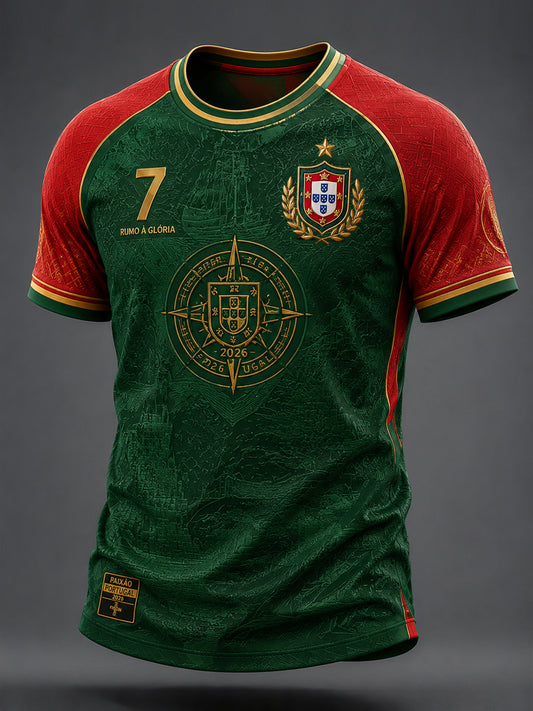 Men's 2026 Portugal Classic Soccer T-Shirt