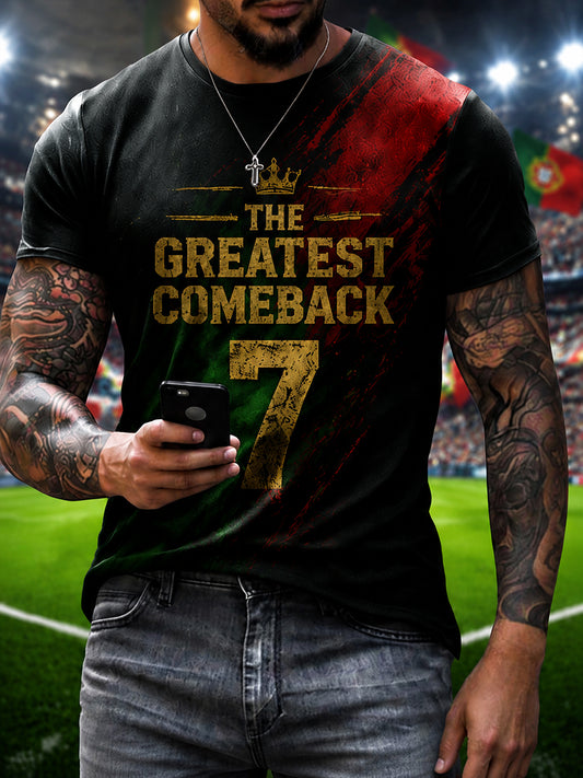 Men's Portugal Football Legend Graphic T-shirt